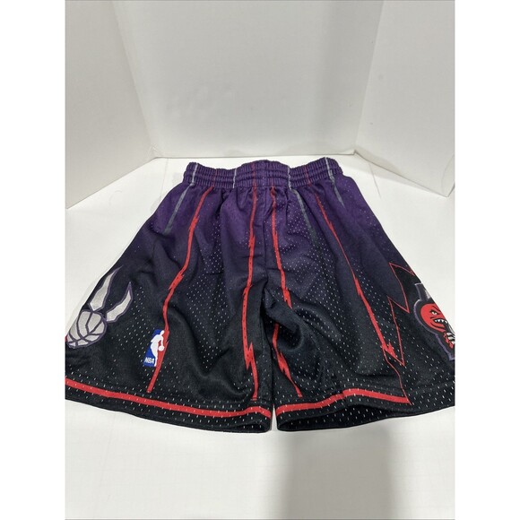 Mitchell & Ness Toronto Raptors Fadeaway Swingman  Basketball Shorts Small  kids - Picture 1 of 12